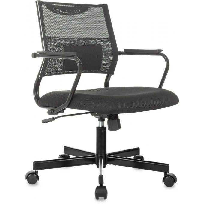 Кресло БЮРОКРАТ CH BALANCE-LOW черный CH BALANCE-LOW B-PU