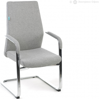 Кресло БЮРОКРАТ _JONS-LOW-V серый Кресло БЮРОКРАТ _JONS-LOW-V серый